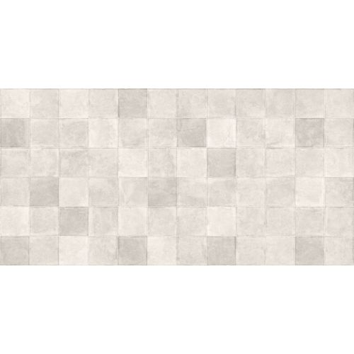 Carrelage mur effet zellige Ménara bloc blanc grisé 60x120 cm