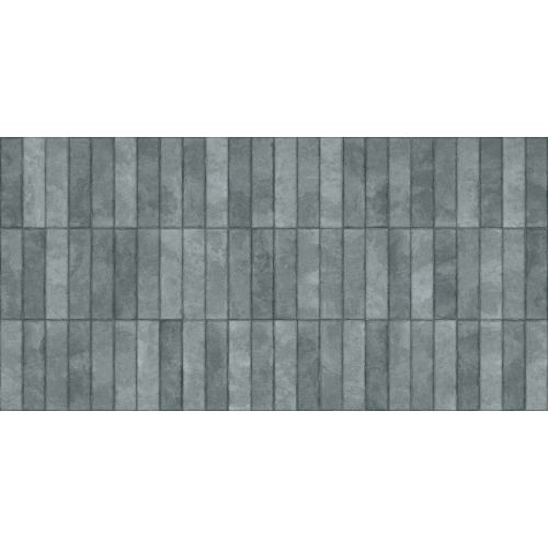 Carrelage mur effet zellige Ménara brique bleu nuit 60x120 cm