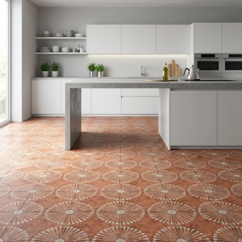 Carrelage sol effet carreaux de ciment Orsay décors naxos 20*20 cm