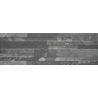 Carrelage effet parement Atlas graphite 17x52cm