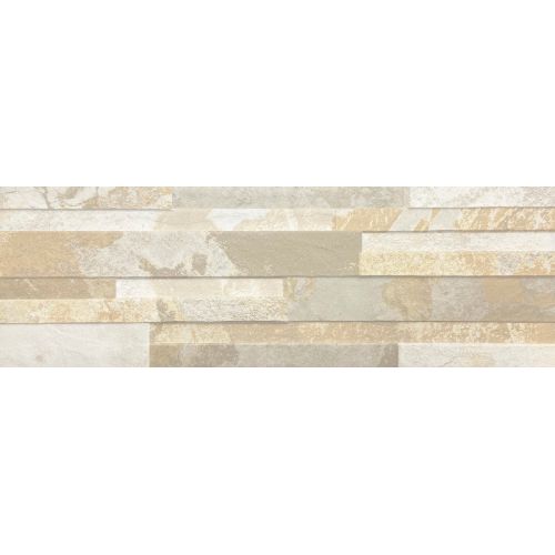 Carrelage effet parement Atlas beige 17x52cm