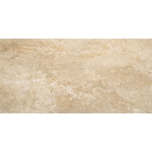 Carrelage sol extérieur effet pierre Praga beige R11 37x75 cm