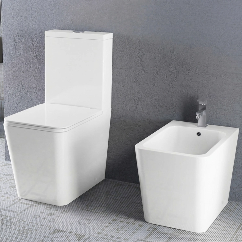 Bidet à poser Roma Blanc