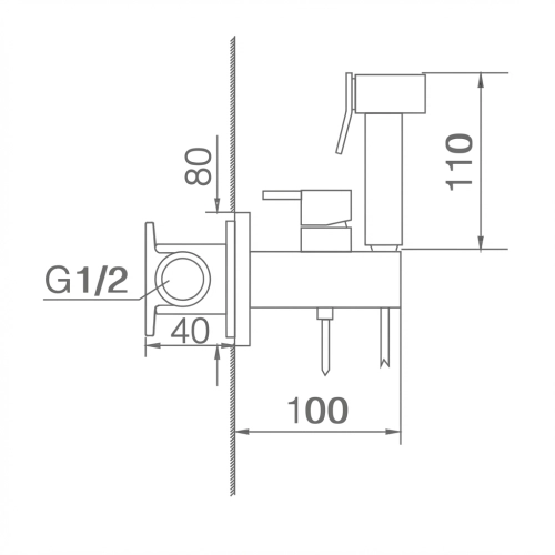 Mitigeur Douchette WC...