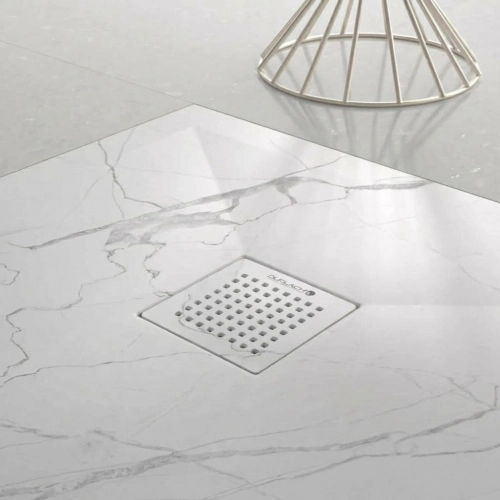 Receveur Marbre blanc lisse...