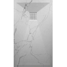 Receveur Marbre blanc lisse antidérapant 