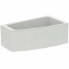 Baignoire Cozumel asymétrique droite 160 x 90/56,5 cm