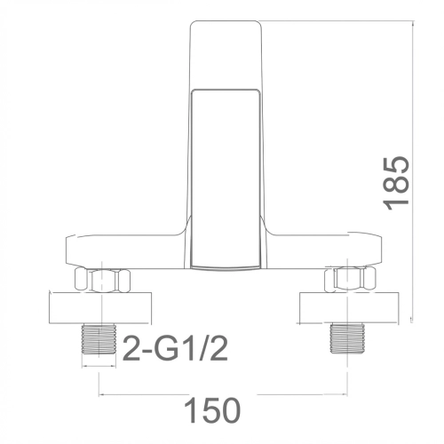 Mitigeur Bain Douche Amand