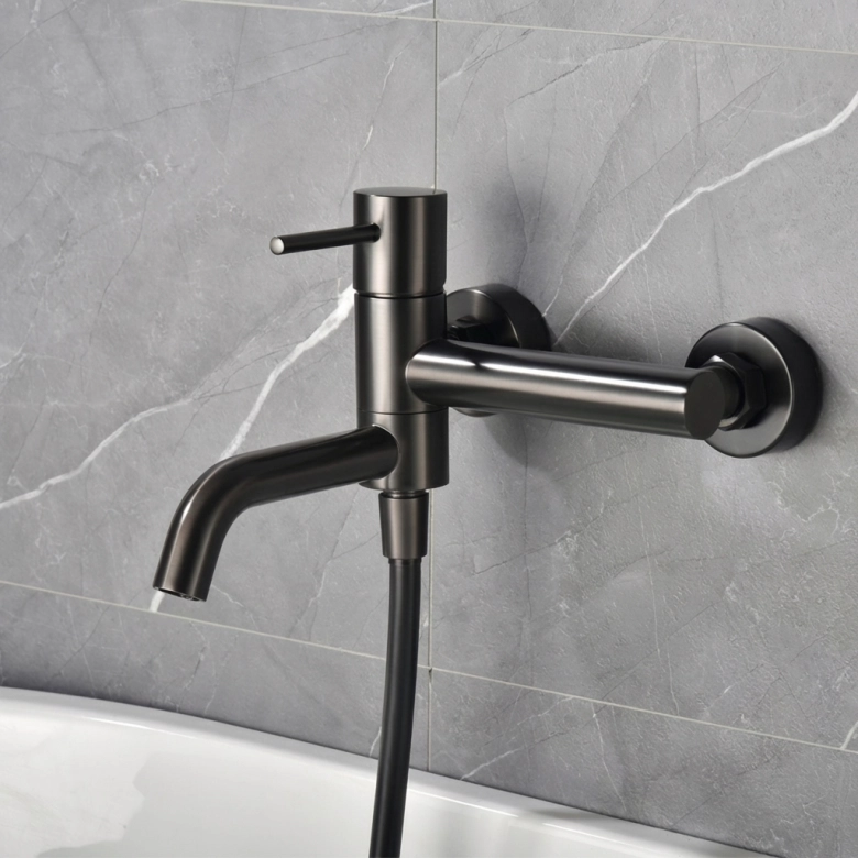 Mitigeur Bain-Douche Milan Gris Anthracite