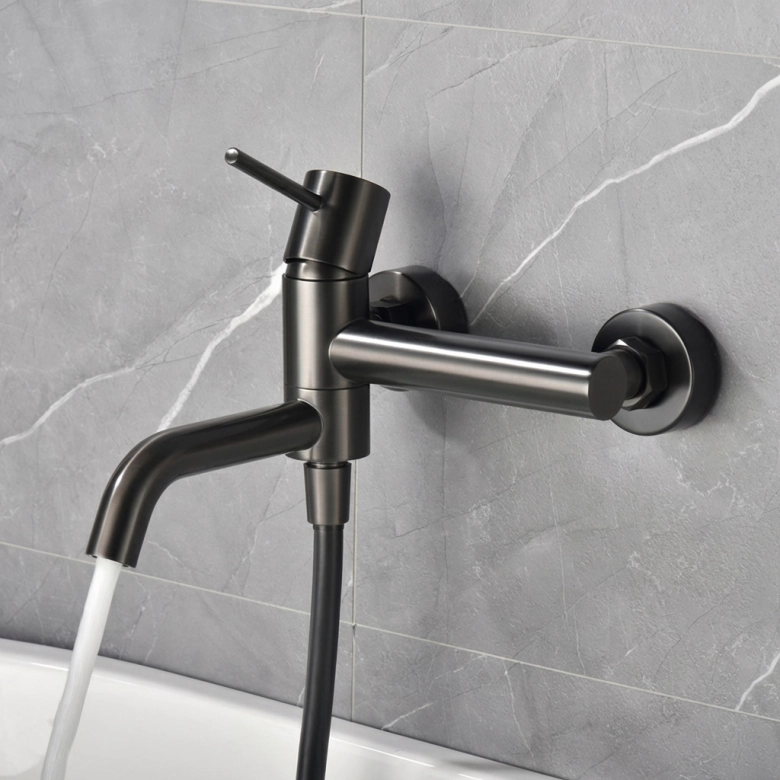Mitigeur Bain-Douche Milan Gris Anthracite
