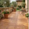 Carrelage sol extérieur Terracotta naturel R11 33.5x 33.5 cm