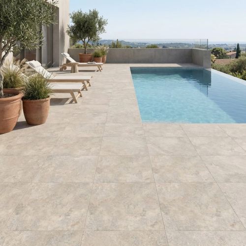 Dalle extérieur Lara...