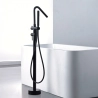Mitigeur Bain-Douche sur pied Milan Gris Anthracite