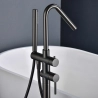 Mitigeur Bain-Douche sur pied Milan Gris Anthracite