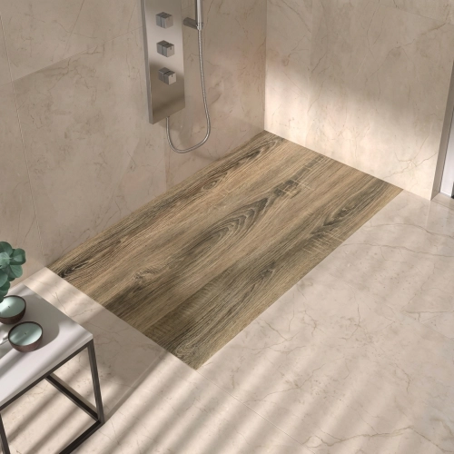 Receveur Bois cendré lisse...