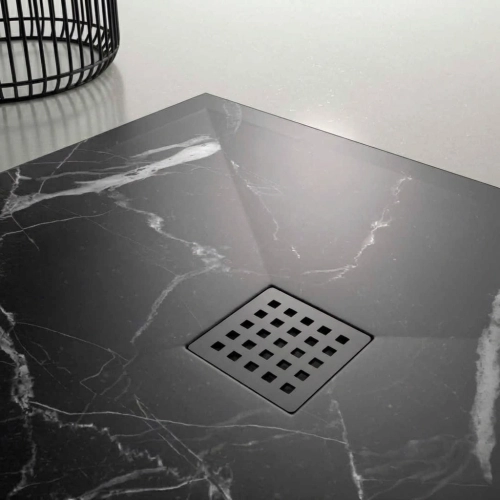 Receveur Marbre noir lisse...