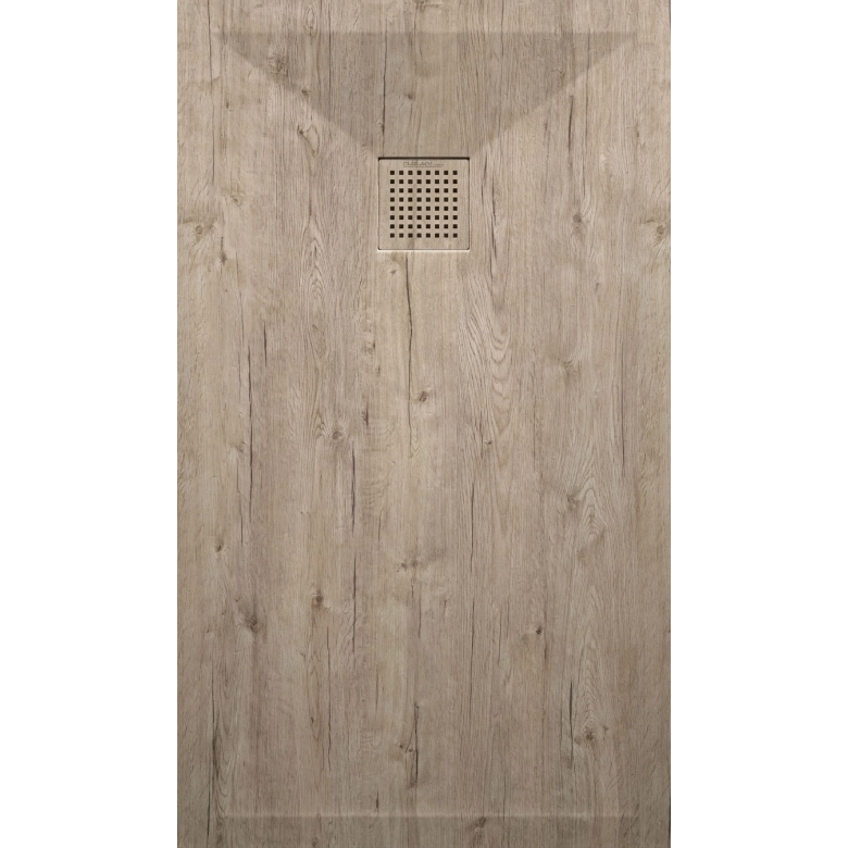 Receveur Bois Nature lisse antidérapant 