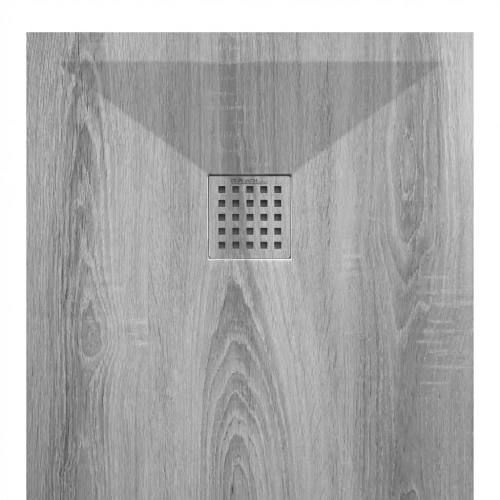 Receveur Bois vintage lisse antidérapant 