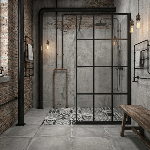 Receveur carreaux ciment BW...