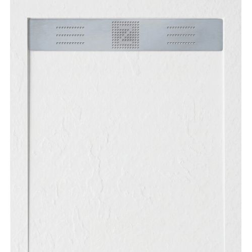 Receveur Pure Blanc Ardoise relief antidérapant