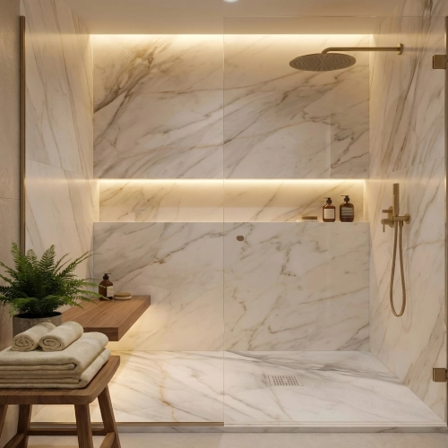 Receveur Marbre carrare or...