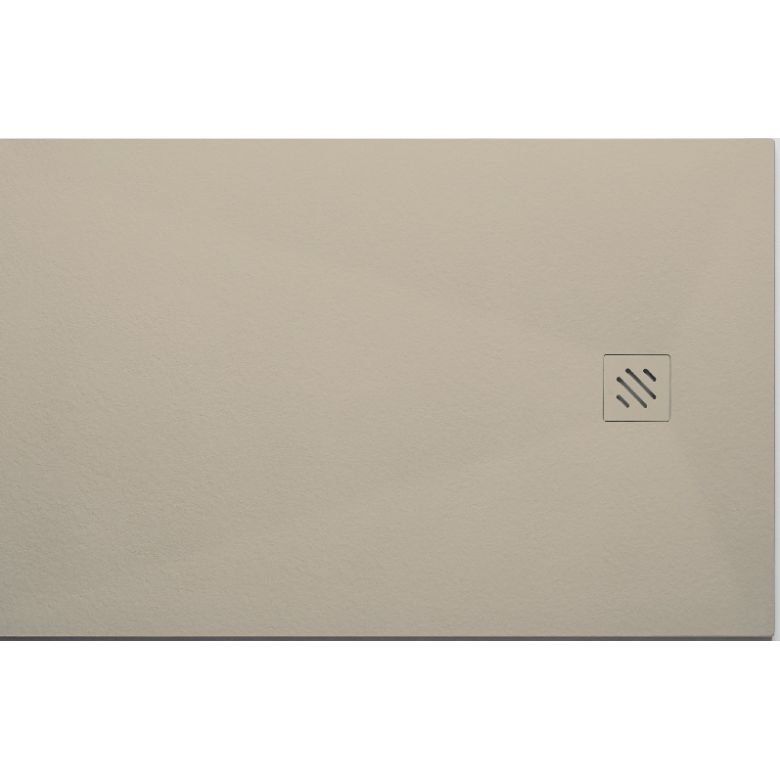 Receveur Astra crème Ardoise adouci extraplat