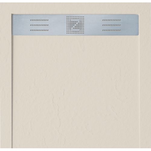 Receveur Pure beige Ardoise relief antidérapant