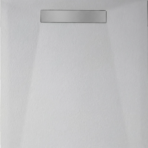 Receveur Moderno blanc Ardoise adouci extraplat