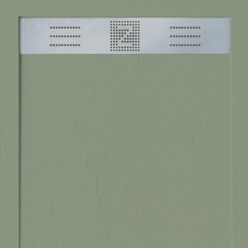 Receveur Pure vert Ardoise relief antidérapant 
