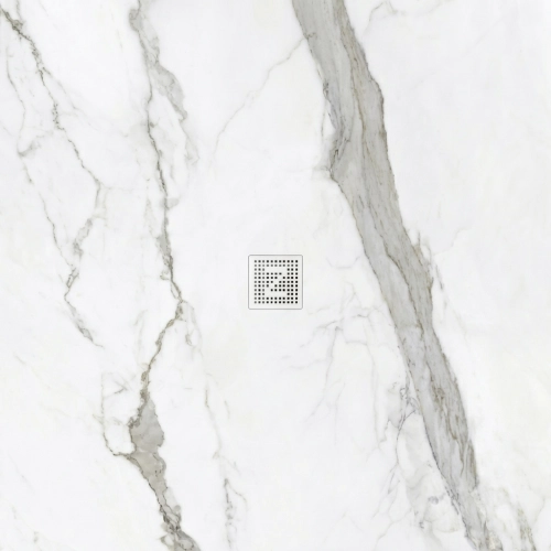 Receveur Hotel marbre blanc Ardoise relief antidérapant 