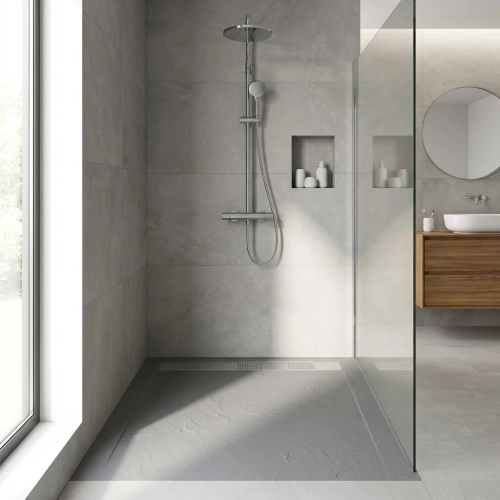 Receveur Pure gris ciment...