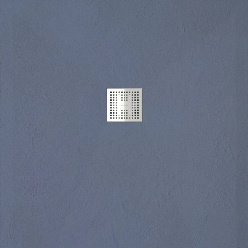 Receveur Costa Bleu Ardoise adouci antidérapant 