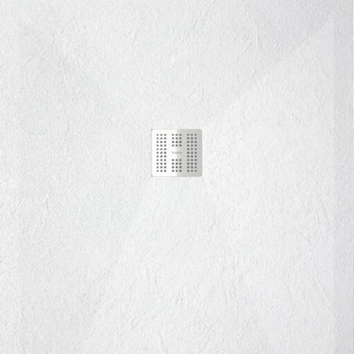 Receveur Costa Blanc Ardoise relief antidérapant 