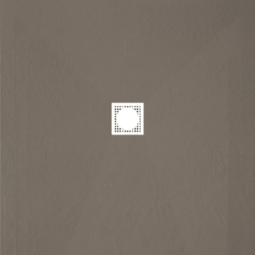 Receveur Costa Moka Ardoise adouci antidérapant 