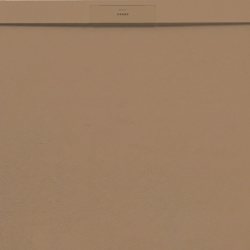 Receveur Bridge lisse Brossé terracotta antidérapant 