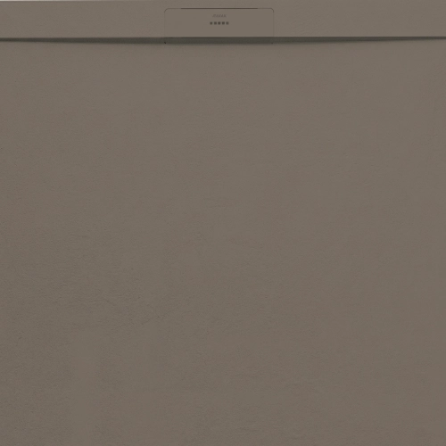 Receveur Bridge lisse Brossé Moka antidérapant 