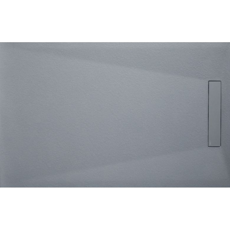 Receveur Moderno gris Ardoise adouci extraplat