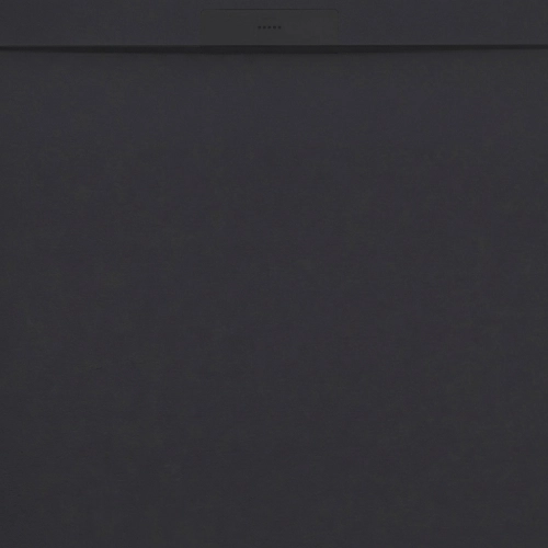 Receveur Bridge lisse Brossé Noir antidérapant 