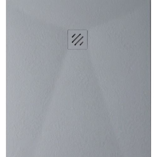 Receveur Astra gris Ardoise adouci extraplat