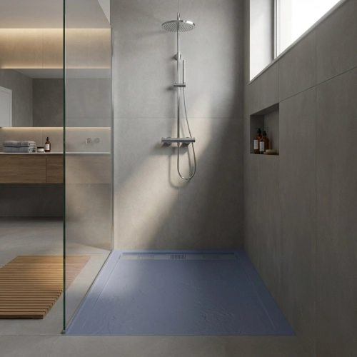 Receveur Pure Bleu Ardoise...