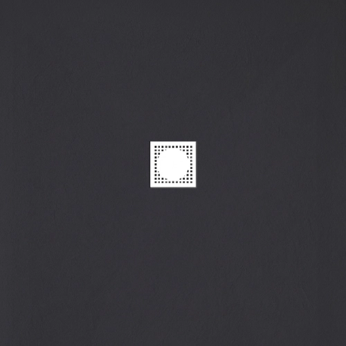 Receveur Costa Noir Ardoise relief antidérapant 