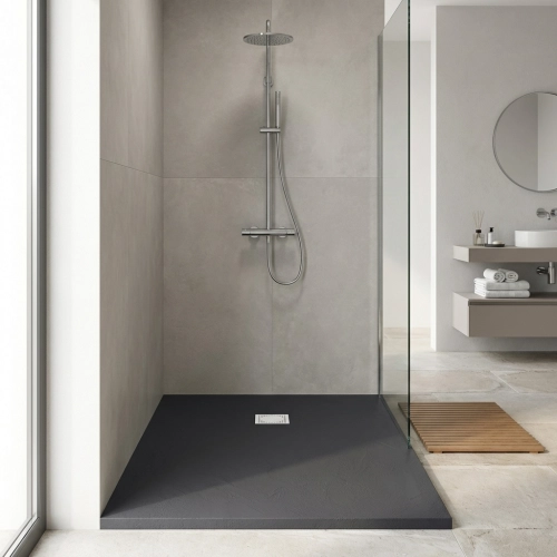 Receveur Costa Noir Ardoise...