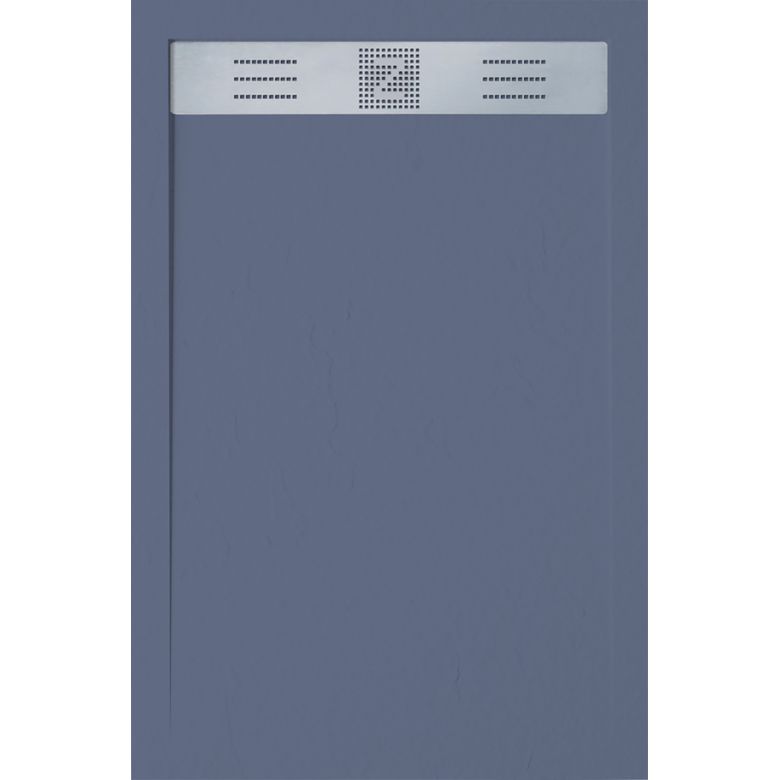 Receveur Pure Bleu Ardoise relief antidérapant