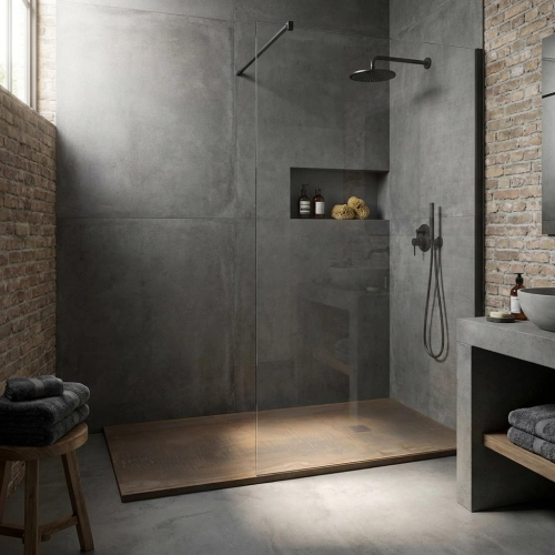 Receveur métal rust...