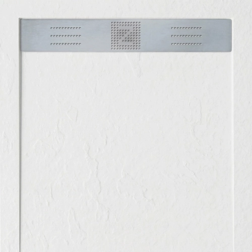 Receveur Pure Blanc Ardoise relief antidérapant 