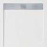 Receveur Pure Blanc Ardoise relief antidérapant 