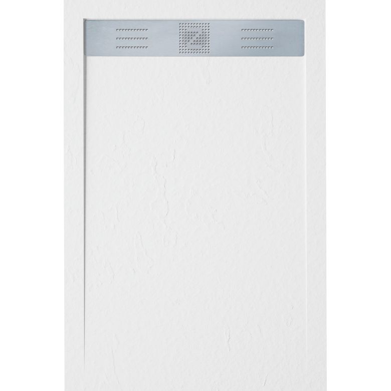 Receveur Pure Blanc Ardoise relief antidérapant