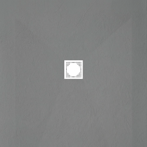 Receveur Costa gris ciment Ardoise relief antidérapant 