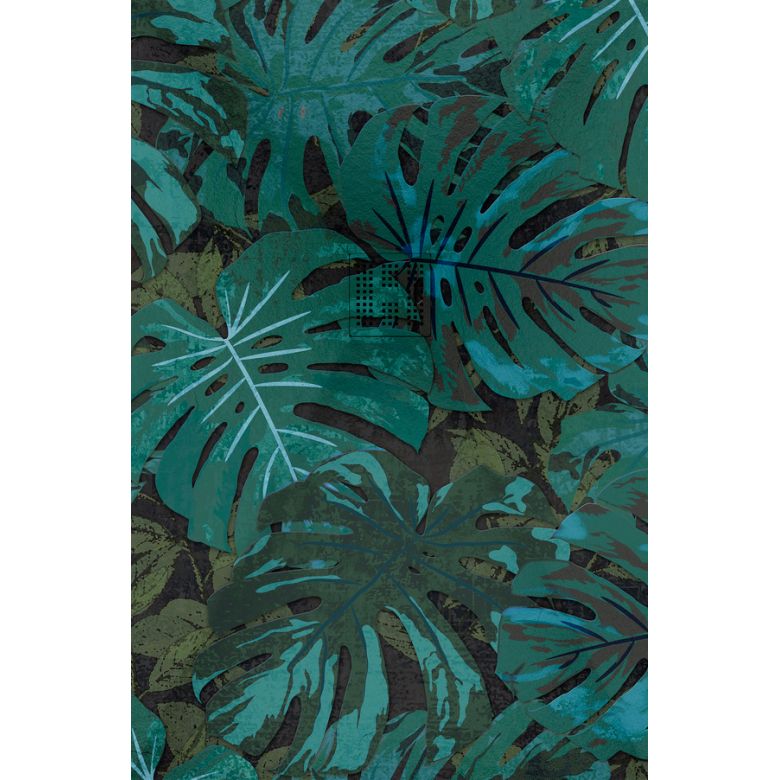 Receveur Jungle Ardoise relief antidérapant 