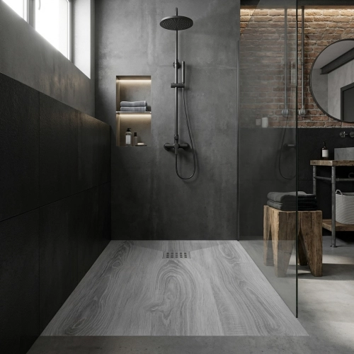 Receveur Bois vintage lisse...